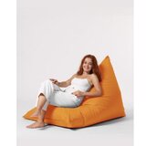 Atelier Del Sofa lazy bag pyramid big bed pouf orange | ePonuda.com