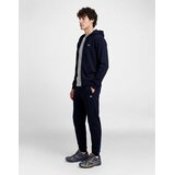 Lacoste Pantalon de survêtement en molleton tapered fit Tamno plava | shoptok.hr