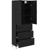  Highboard 2 kom. Crni hrast 69,5 x 34 x 180 cm | shoptok.hr