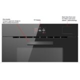 Elica KOMBINIRANA PARNA/MIKROVALNA PEĆNICA VIRTUS COMBI STEAM MW 645 TFT BL | shoptok.hr