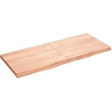 Stolna ploča svjetlosmeđa 120x50x(2-4) cm tretirana hrastovina | shoptok.hr