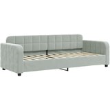  Dnevni krevet svjetlosivi 80 x 200 cm baršunasti | shoptok.hr