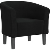vidaXL Fotelj črno blago, (20978886) | Shoptok.si