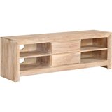 vidaXL TV omarica trden akacijev les 120x30x40 cm svetlo rjava | Shoptok.si