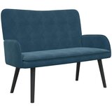  Kauč za dvoje Plava 115 x 61 x 87 cm Baršun | shoptok.hr