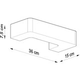  Stenska keramična svetilka MAGNET, (21347286) | Shoptok.si