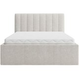 Boxxx OBLAZINJENA POSTELJA 160 cm x 200 cm , tekstil krem barve | Shoptok.si