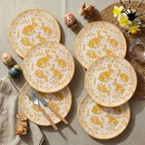 Hermia Set servisnih tanjira, 6 komada, Narandžasti | Eponuda.com