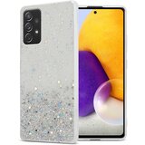 Cadorabo Ohišje, združljivo z Samsung Galaxy A72 4G / 5G in prozorna z bleščicami - Zaščitni ovitek iz prožnega silikona TPU s svetlečimi bleščicami, (20859943) | Shoptok.si
