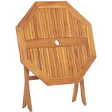  Sklopivi vrtni stol od masivnog bagremovog drva 90 x 75 cm | shoptok.hr