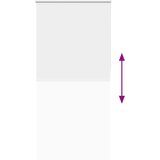 Rolo zavjesa Blackout bijela 90x210 cm Širina tkanine 85,7 cm | shoptok.hr