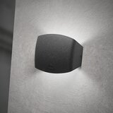 Fumagalli zidna lampa crna abram 150 cct 2700-4000-6500K IP55 R7s led 3.2W-sijalica uključena uz proizvod AB1.000.000.J1K Cene