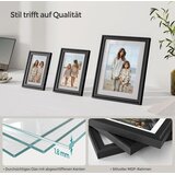 Songmics komplet 10 okvirjev za slike z 16 paspartuji in stenskimi kavlji | Shoptok.si