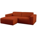 Scandic Opečnato oranžna kotna sedežna garnitura iz tkanine bouclé (levi kot) Roxy – | Shoptok.si