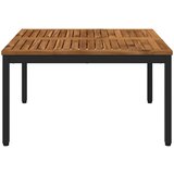  Stolić za kavu Prirodna i crna 80 x 80,5 x 45 cm | shoptok.hr