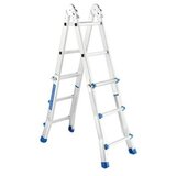  Zglobne teleskopske merdevine 4x3 Aluminijumske ( 1374 ) u