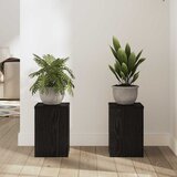  Stalak za biljke 2 pcs Crni hrast 20 x 20 x 30 cm | Eponuda.ba