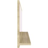  Kupaonsko ogledalo boja hrasta 90x10 5x37 cm konstruirano drvo - sonoma hrast 90 x 10.5 x 37 cm 1 | shoptok.hr