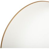 XXXL ATMOSPHERA OGLEDALO ALICE 76CM MDF/ŽELJEZO/STAKLO ZLATNA | shoptok.hr
