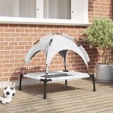  Krevet za psa Srebrno Siva 76 x 62 x 70,5 cm Čelik | shoptok.hr