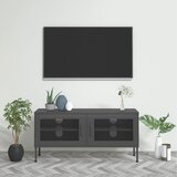 The Living Store TV omarica antracitna 105x35x50 cm jeklo - TV Omarica, (21375013) Cene