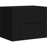 Maison Chic Stenska Nočna omarica - Nočna miza črna 45x30x35 cm, (21687972) Cene