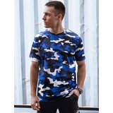 DStreet Koszulka moro męska niebieska | ePonuda.com