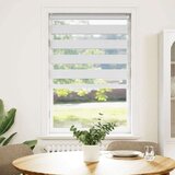 vidaXL Zavjesa zebra smeđa 80x150 cm širina tkanine 75,9 cm poliester | shoptok.hr