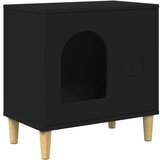 Mačja Kuća Crna 51 x 30 x 52 cm Konstruirano drvo | shoptok.hr