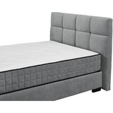 MID.YOU POSTELJA Z VZMETNICO 140 cm x 200 cm , tekstil, leseni material antracit | Shoptok.si