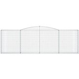  Lučne gabionske košare 3 kom 400x30x120/140cm pocinčano željezo | shoptok.hr