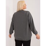 BASIC Feel Good Sweatshirt-RV-BL-6299.11-dark gray | Shoptok.si