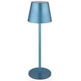 Globo 58488BL-LED VANNIE stona lampa, prigušiva, dodirna, punjiva, za spoljnu upotrebu, 3W/5V IP54 1800mAh, plava | Eponuda.com