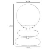 Opviq 8901-7 whiteoak table lamp | ePonuda.com