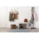 ModernHome Vješalica za Kapute 8+6 Kraka Crna | shoptok.hr