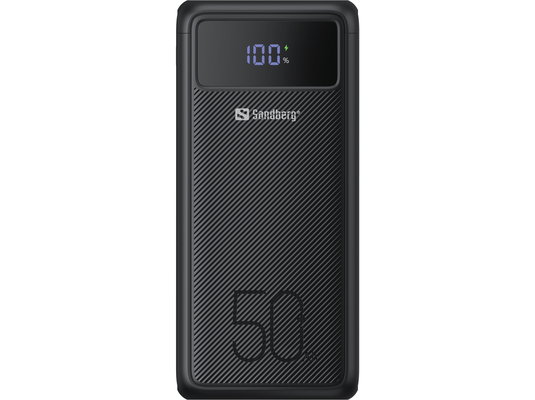 Sandberg PowerBank - Powerbank USB-C PD 130W 50000 (vanjska; LED lampa; crna) Cijene