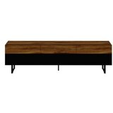 Hanah home tv polica sign black oak