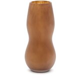 Kave Home Rjava steklena vaza (višina 32 cm) Crila – u