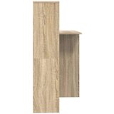 vidaXL Stol sonoma hrast 131.5 x 50 x 106.5 cm Konstruirano drvo | shoptok.hr