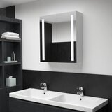 Furnova LED kopalniška omarica z ogledalom 60x14x62 cm, (21947294) Cene