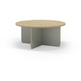 Marckeric Svijetlo zeleni/u prirodnoj boji okrugao stolić za kavu ø 80 cm Hillary – | shoptok.hr
