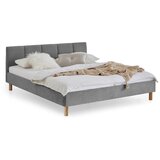 Meise Möbel Sivi tapecirani bračni krevet bez podnice 180x200 cm Joker – | shoptok.hr