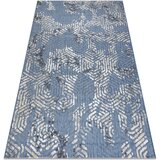 RugsX Preproge Preproga Strukturni SOLE D3841 šesterokotniki - P 140x190 cm Modra | Shoptok.si