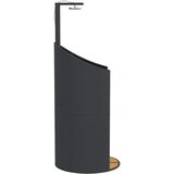  tuš bež 100x100x241,5cm od poliratana i bagremovog drva | shoptok.hr