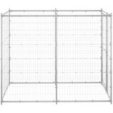  Vanjski kavez za pse od pocinčanog čelika 110 x 220 x 180 cm | shoptok.hr