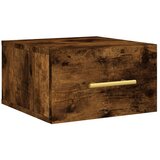  Zidni noćni ormarić boja dimljenog hrasta 35x35x20 cm | shoptok.hr