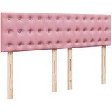  Otomanski krevet s madracem ružičasti 140x200 cm baršun | shoptok.hr