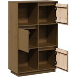  Visoka komoda boja meda 74 x 35 x 117 cm od masivne borovine | Eponuda.com