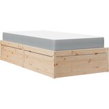 The Living Store Postelja z vzmetnico 90x190 cm trdna borovina - Postelja, (21611101) | Shoptok.si