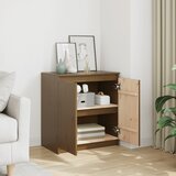  Bočni ormarić boja meda 60 x 36 x 65 cm od masivne borovine | Eponuda.com